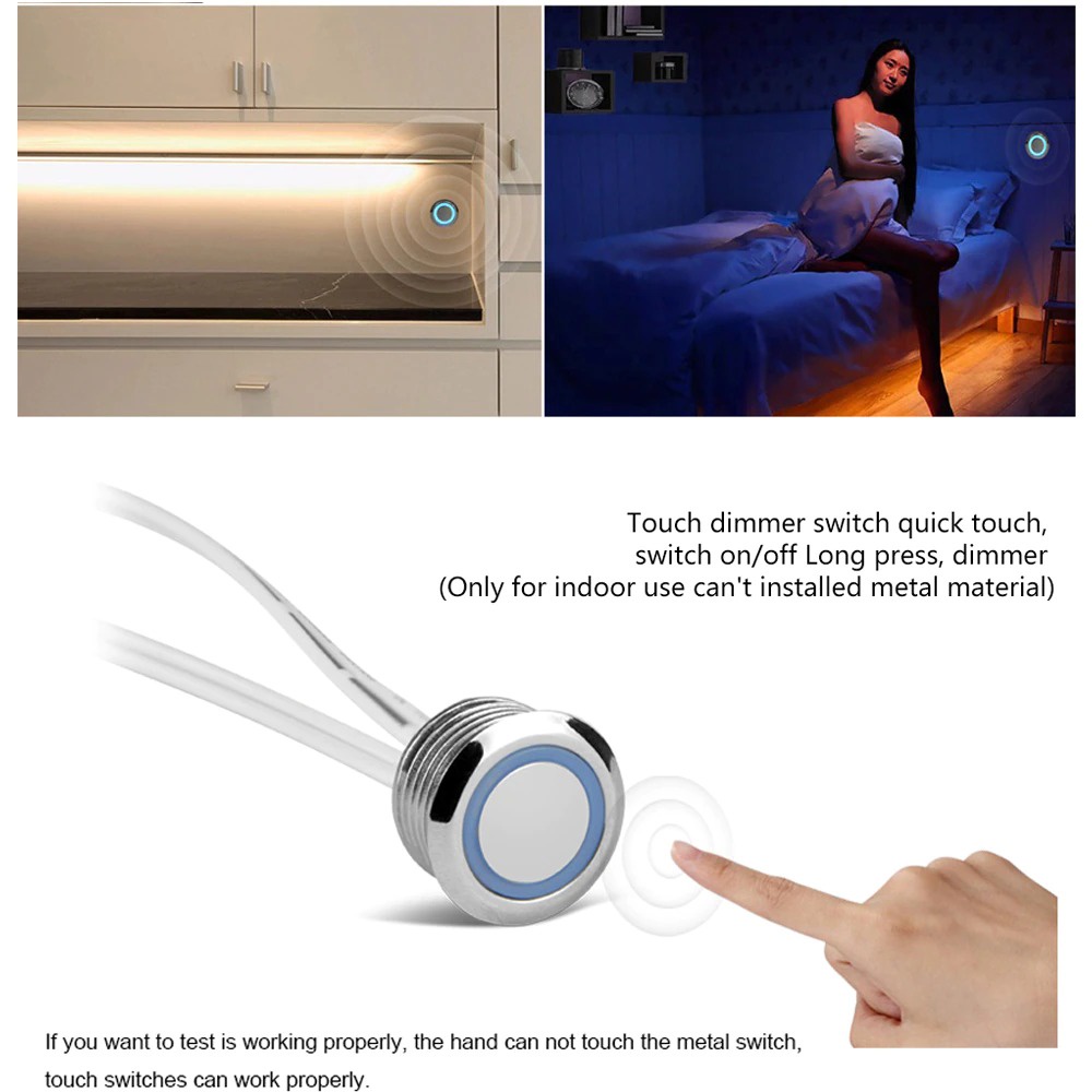 Cảm biến chạm - Tắt mở đèn Led 12V-24V - Giải pháp thông minh cho ngôi nhà hiện đại - Công tắc đèn thông minh