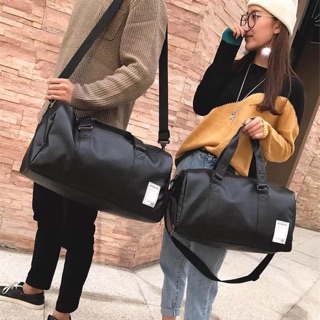 Túi trống da pu chống nước đủ 2 sz