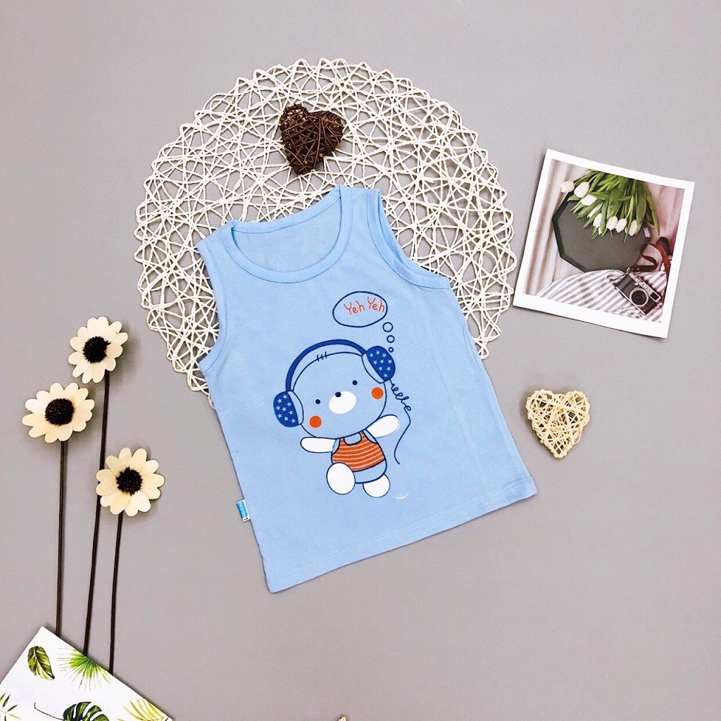 [Nhỏ Xinh] Áo Ba Lỗ Thái Hà Thịnh, Form to, Chất Cotton Mềm Mát, Nhiều Màu Xinh Yêu