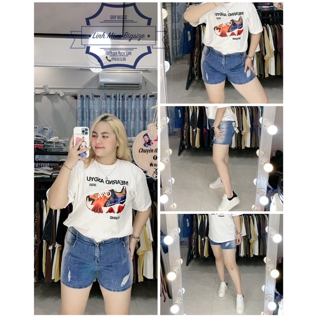 QUẦN SHORT JEAN BIGSIZE HÀNG VN