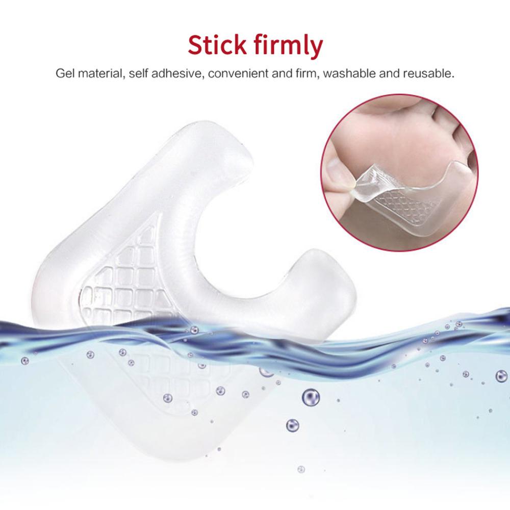 IVORY Đệm Gel Hình Chữ U Chống Trượt Giúp Giảm Đau Cho Ngón Chân