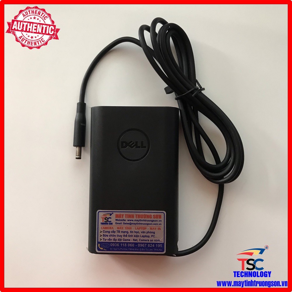 Sạc Laptop DELL Inspiron 11 13 14 15 3000 5000 7000 65W 90W 19.5V - 3.34A, 4.62A Chân Kim Nhỏ | Sạc Zin Cao Cấp