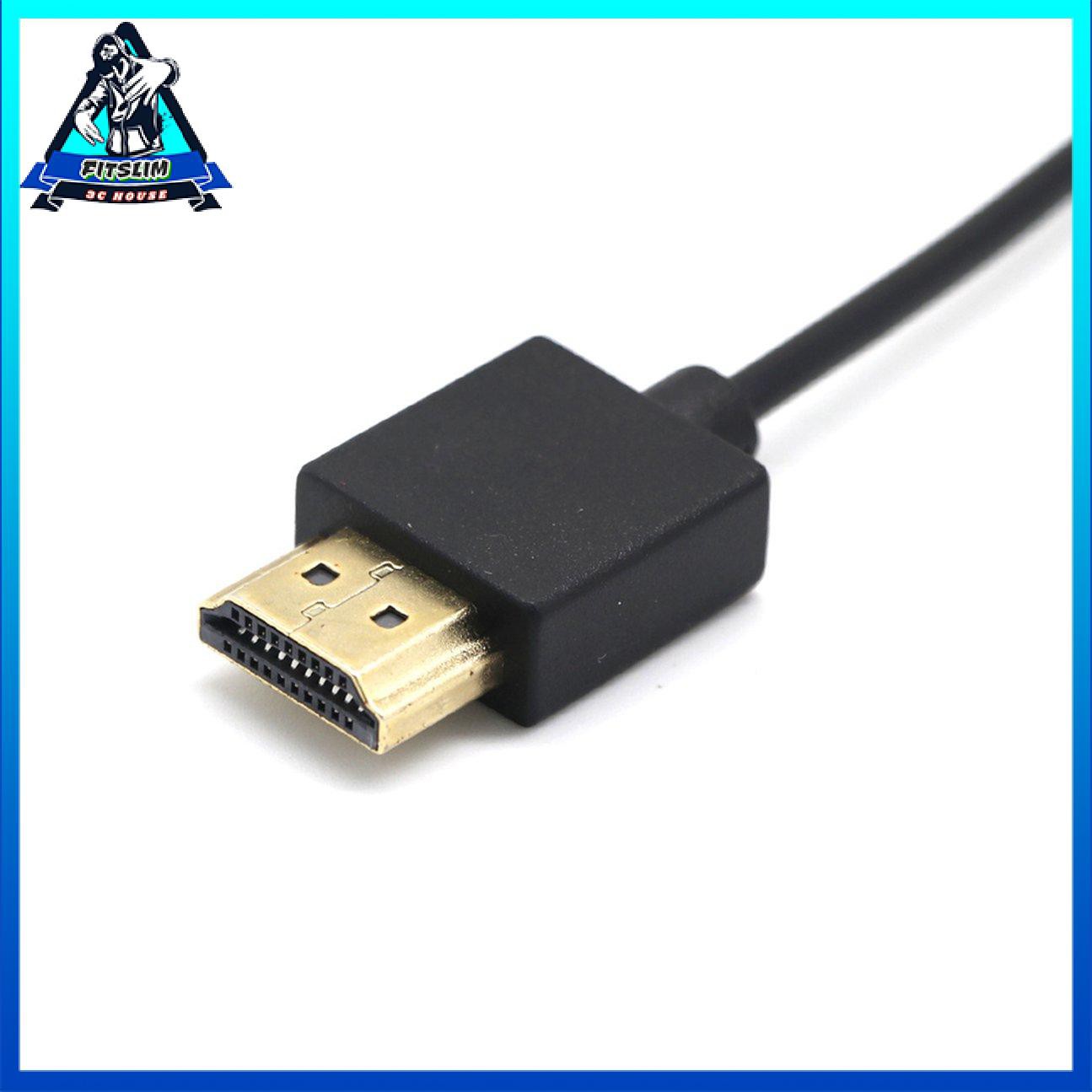 0.5 mét Kích thước di động Cáp USB to HDMI chính xác cao Cáp sạc nam