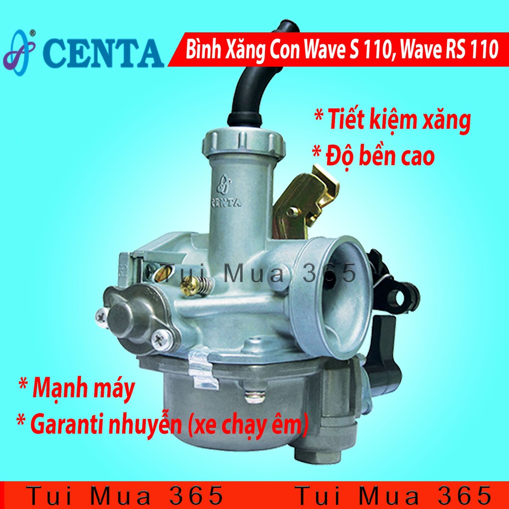 Bình Xăng Con Tiết Kiệm Xăng Xe Honda Wave S110cc - Wave RS 110cc