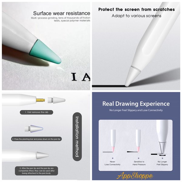 Vỏ Bảo Vệ Bút Cảm Ứng Apple Pencil 1 2 Đa Năng Tiện Dụng