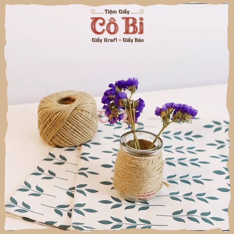 [Rẻ vô địch] 5 - 10m dây thừng đay trang trí Handmade | Dây đay gai | Dây sợi sơ dừa DIY trang trí thủ công