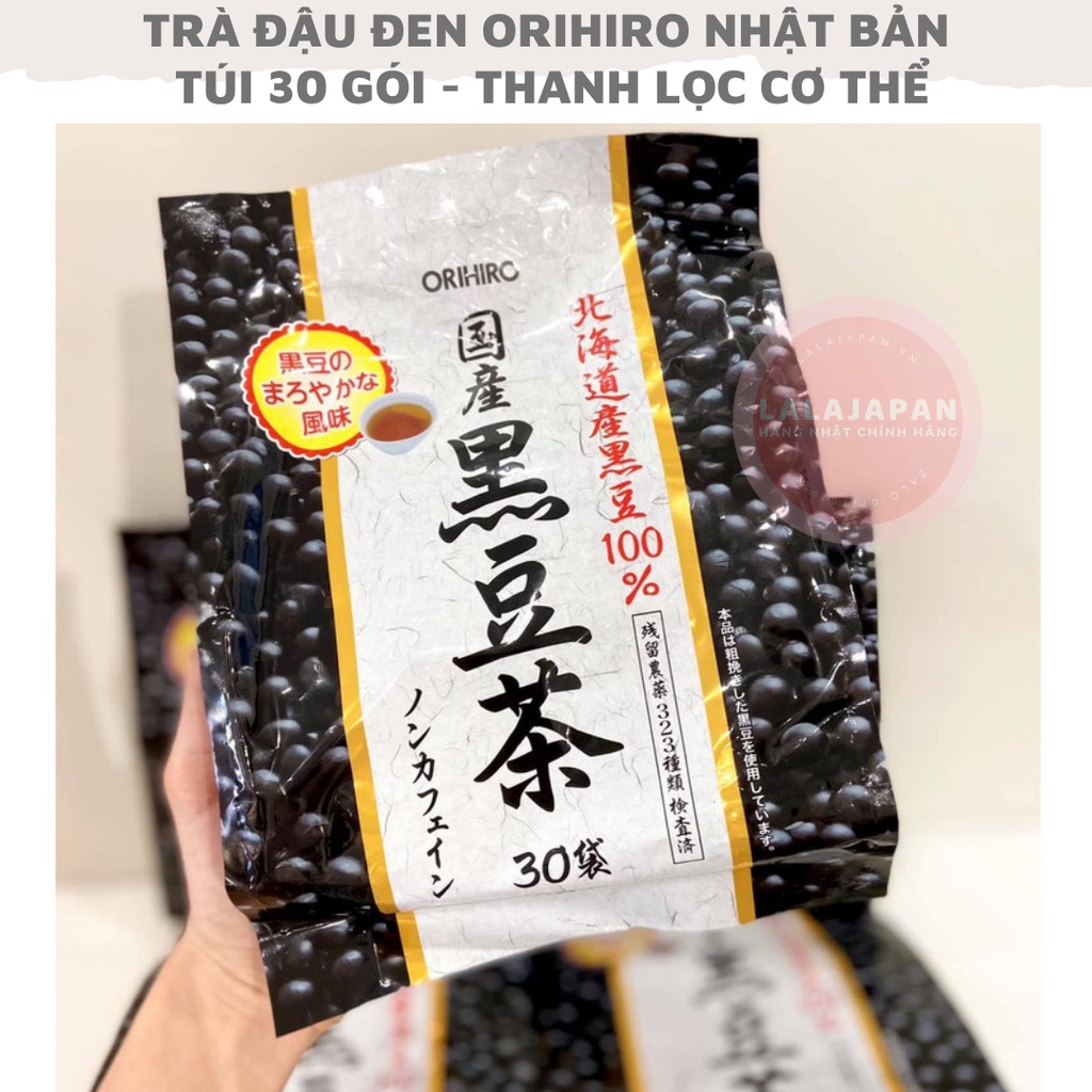 Trà đậu đen Orihiro Nhật Bản túi 30 gói - Trà đỗ đen Nhật Bản