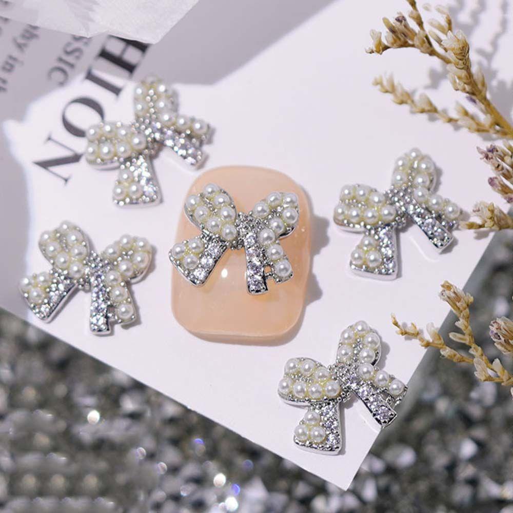 Phụ Kiện Đính Nơ Trang Trí Móng Tay Xinh Xắn|Phụ Kiện Trang Trí Móng Tay 3D Thời Trang|Phụ Kiện Trang Trí Móng Tay Xinh Xắn
