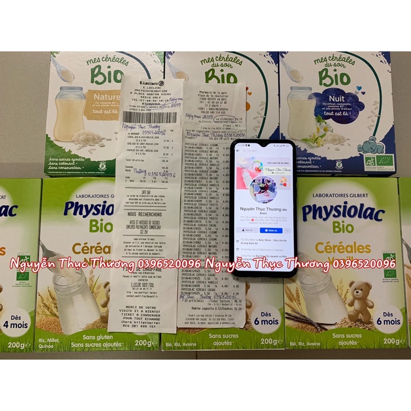 Bột lắc sữa Physiolac Pháp cho bé dị ứng đạm bò đủ vị 200gr