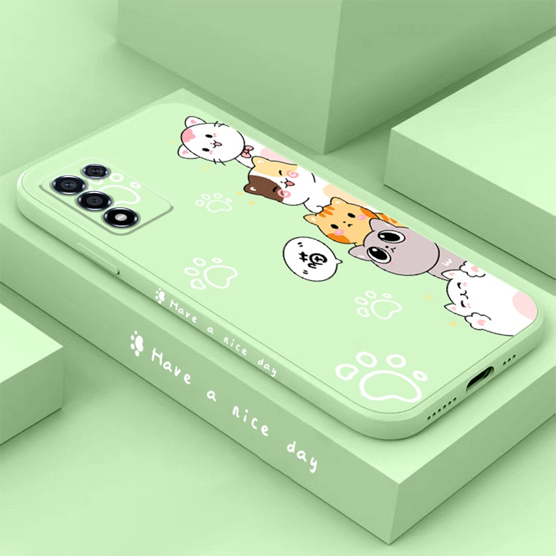 Ốp Điện Thoại TPU Họa Tiết Mèo Dễ Thương Cho Oppo RENO 6 RENO 6Pro Oppo RENO 6Pro plus Oppo RENO 6Z Oppo RENO FINDX3 x3pro FINDX5