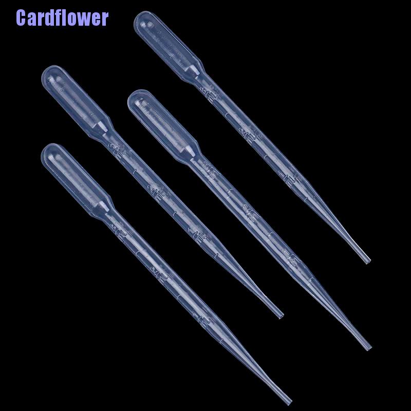 (Hàng Mới Về) Bộ 4 Ống Nhỏ Giọt Bằng Nhựa 3ml Để Vẽ Tranh