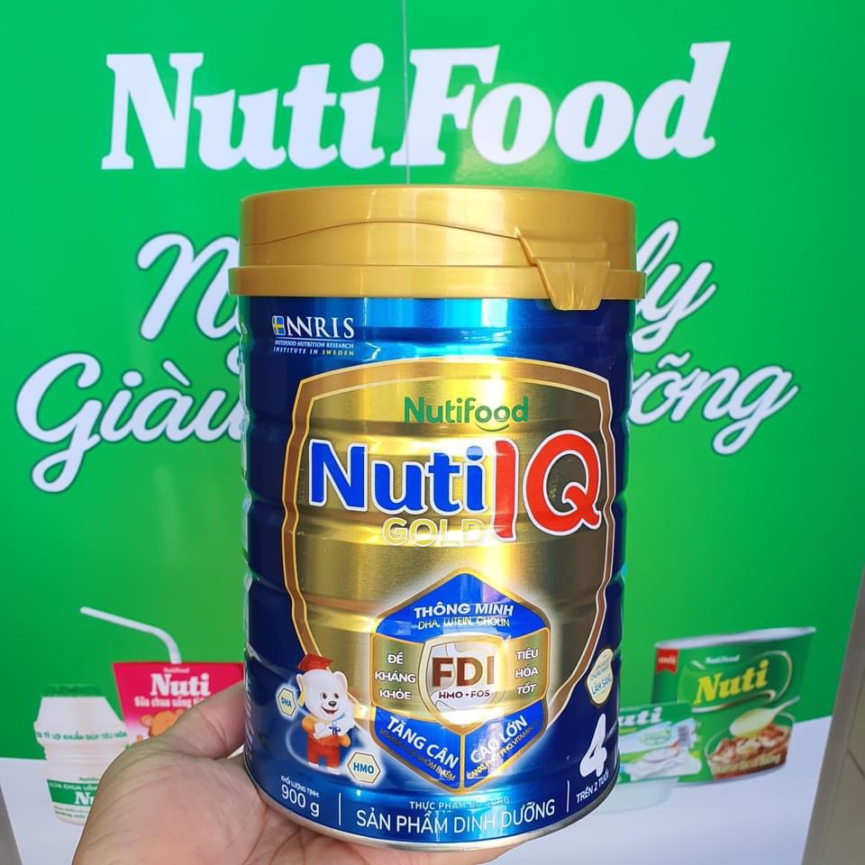 Sữa Nuti IQ Gold 4 FDI 900G (2 tuổi trở lên)