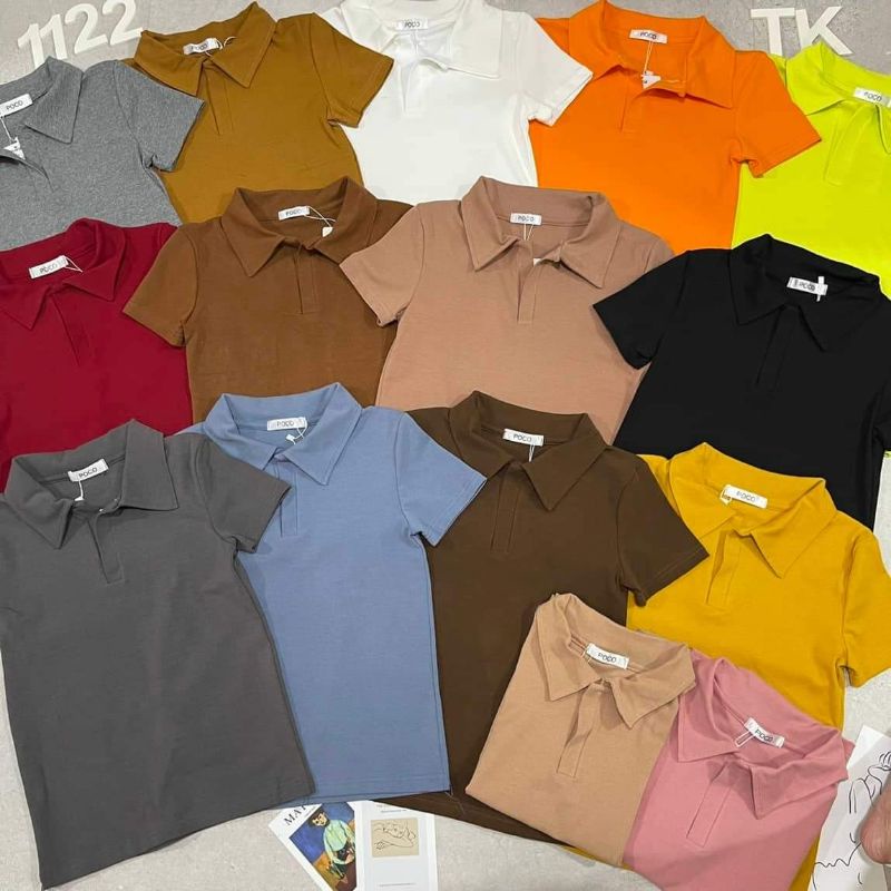 Áo thun polo dáng thường
