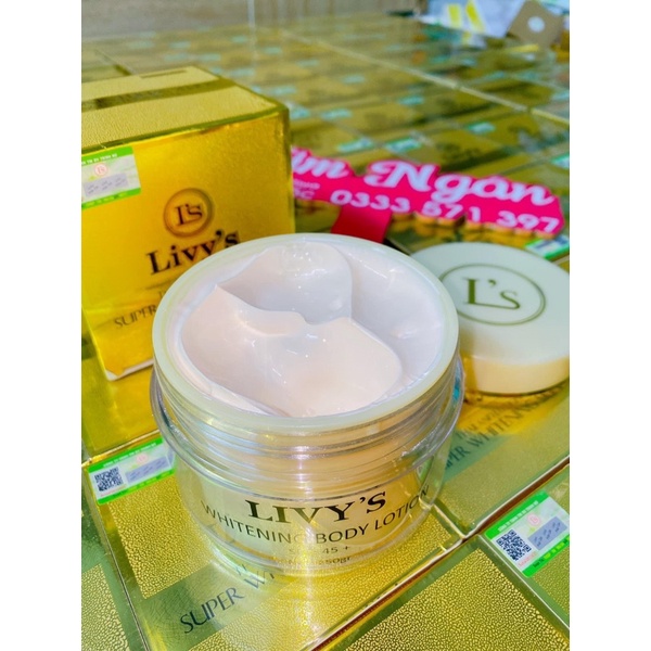 Body Livy's hộp vàng