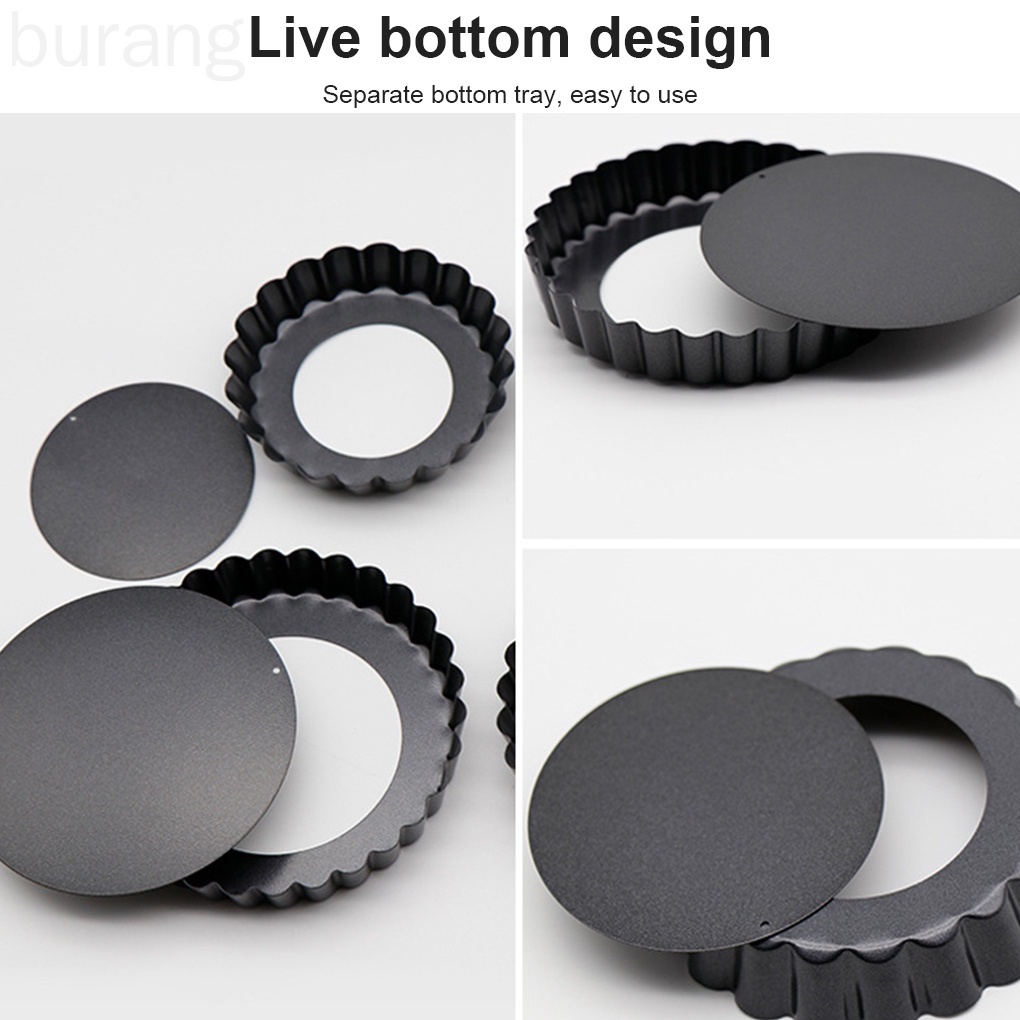 Khuôn Làm Bánh Cupcake Bằng Thép Carbon Có Thể Tháo Rời Tiện Dụng