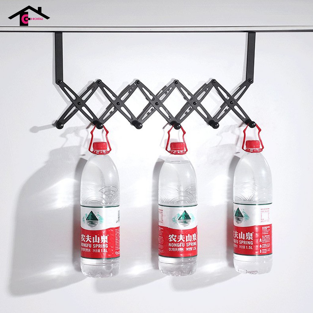 Móc Treo Đồ Sau Cửa xếp gọn, móc treo cửa phòng,cửa tủ bếp, tủ quần áo siêu tiện lợi Mã sc2