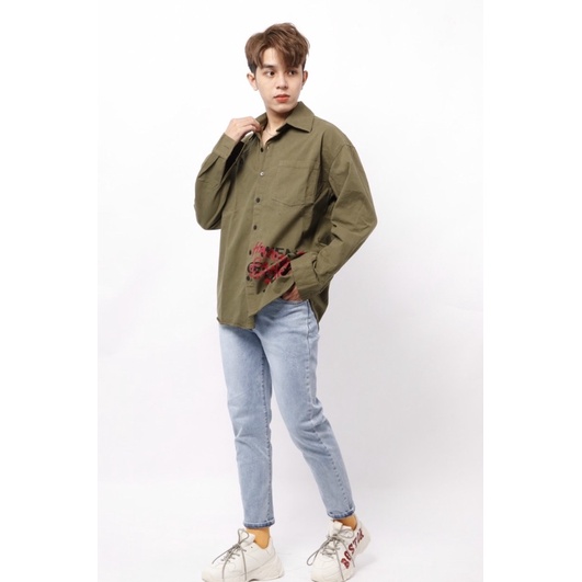 Sơ mi form rộng Nô Store