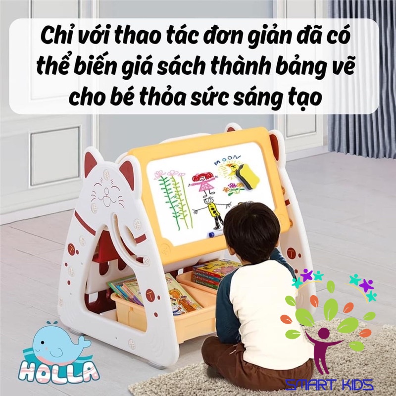 Bảng vẽ mèo holla 3 in 1