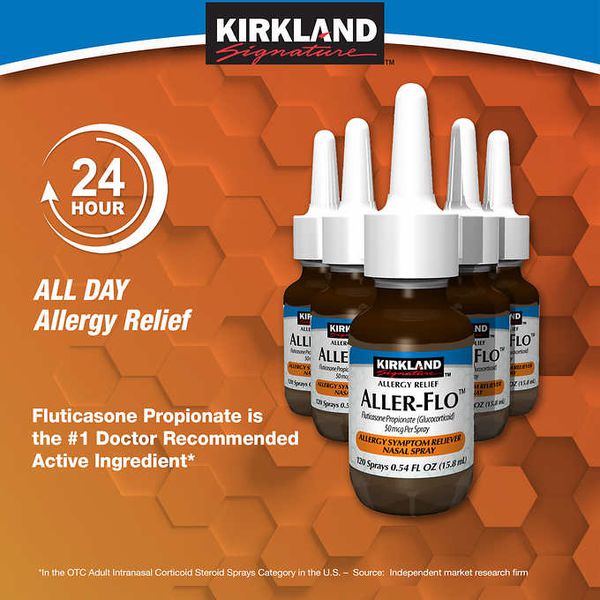 XỊT VIÊM MŨI KIRKLAND ALLER-FLO  - Hàng Nhập USA Chính Hãng