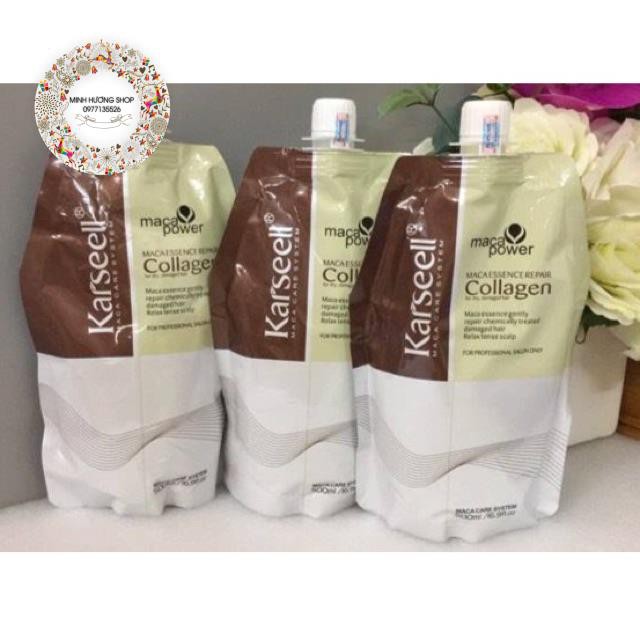Dầu hấp tóc collagen Karseell Macca dưỡng tóc chắc khoẻ mềm mượt