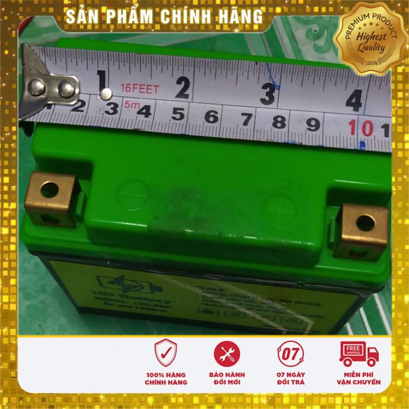 Bình ắc quy Lithium 12V cho xe máy