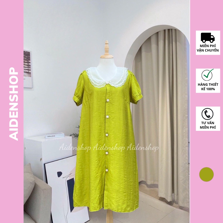 Váy bầu thiết kế công sở Aidenshop Đầm bầu thời trang nữ mặc sau sinh