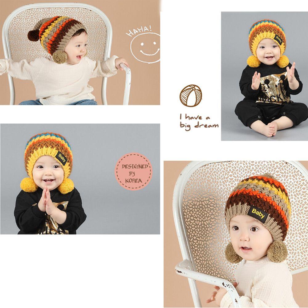 Mũ Len Dễ Thương Thời Trang Thu Đông Cho Bé
