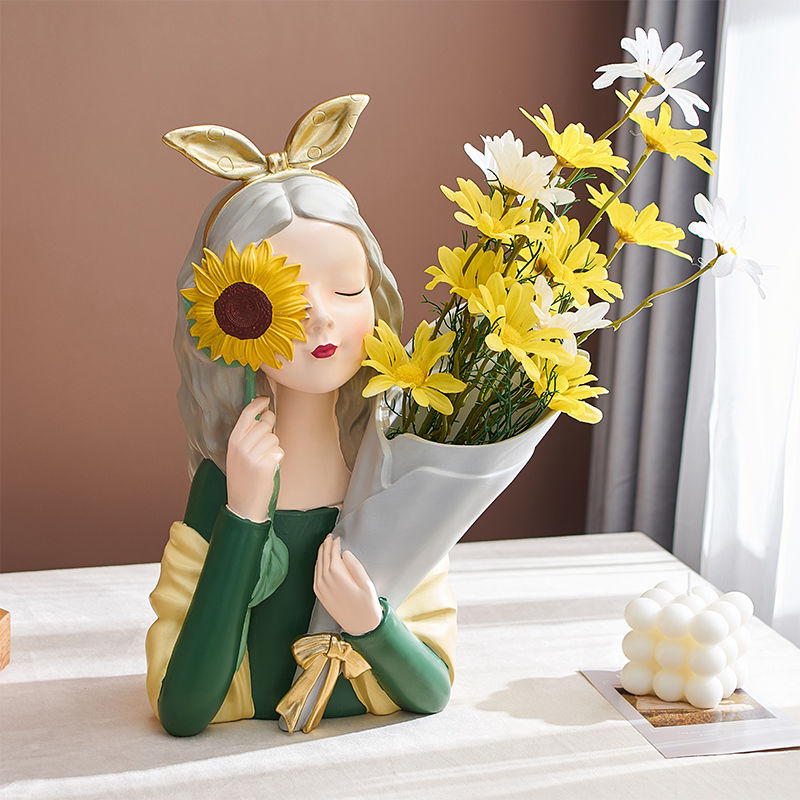 Hoa cúc họa mi giả kích thước nhỏ chất liệu lụa trang trí nghệ thuật