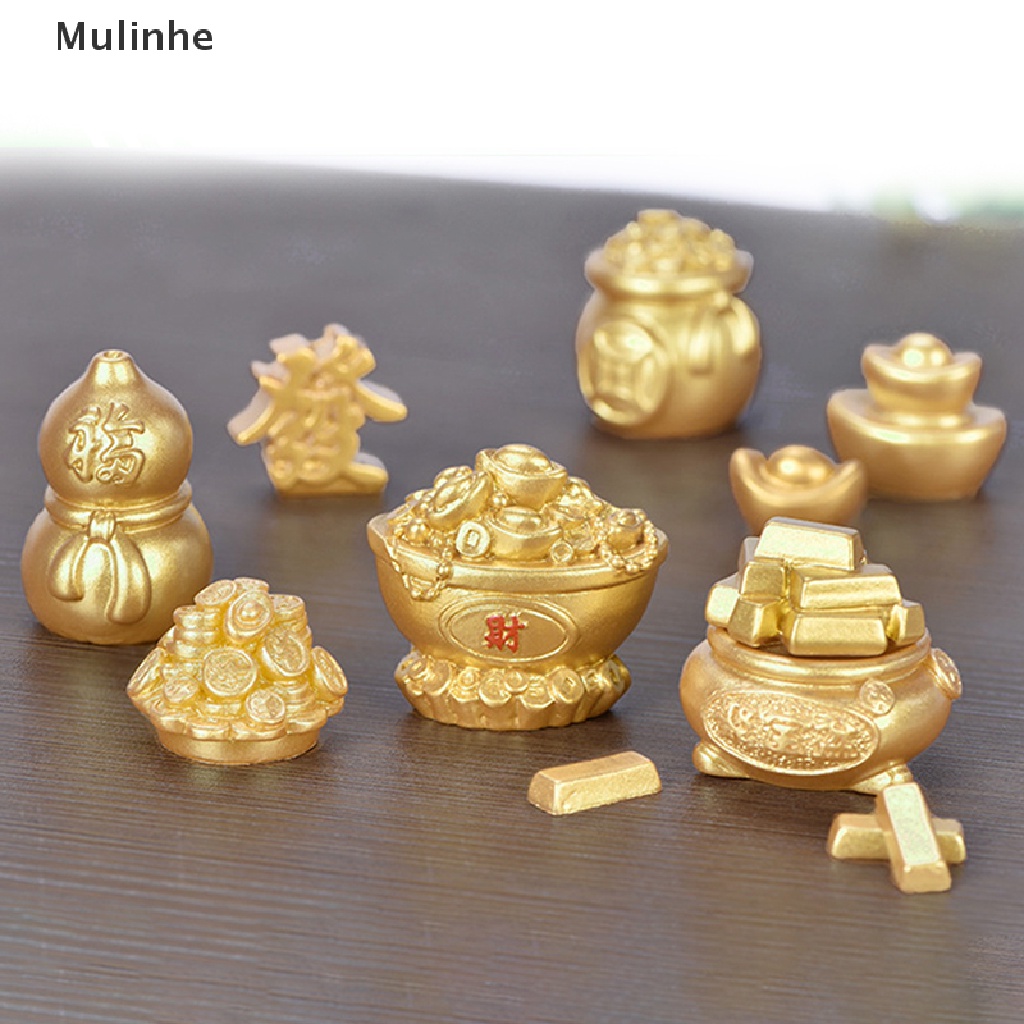 Phụ kiện trang trí phong cảnh năm mới bằng nhựa resin tùy chọn kiểu dáng