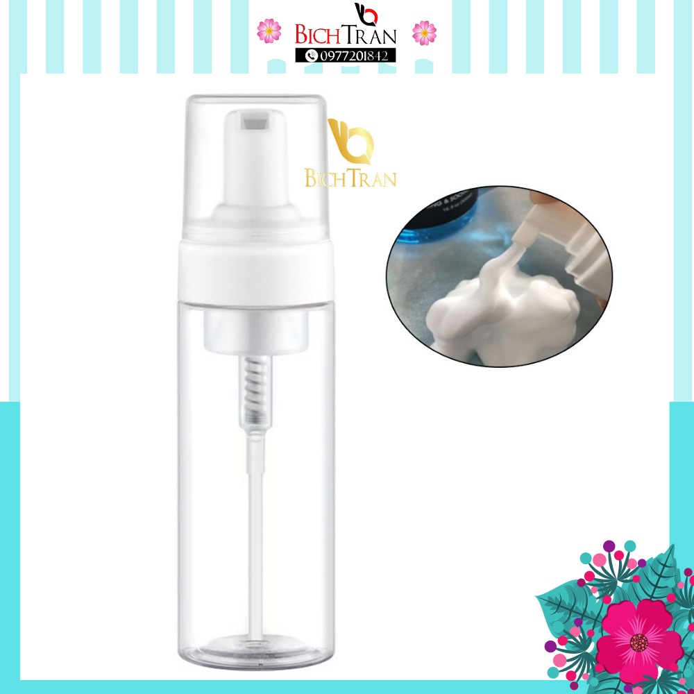 Bình Xịt Phun Xương, Tạo Bọt Trong Suốt  100 ml và 150ml