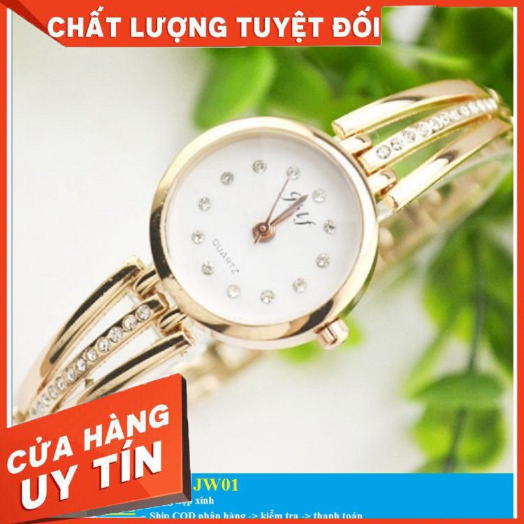 HÀNG CAO CẤP -   Đồng hồ nữ JW lắc tay sang chảnh HONGRUI  - Hàng Cao Cấp