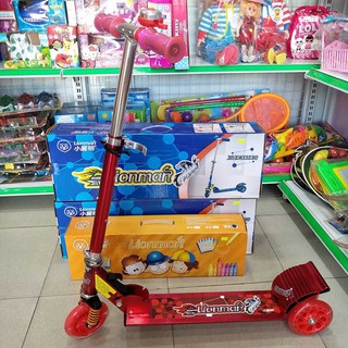 Xe trượt scooter Lionman cao cấp 2009C loại lớn, bánh có đèn cho bé