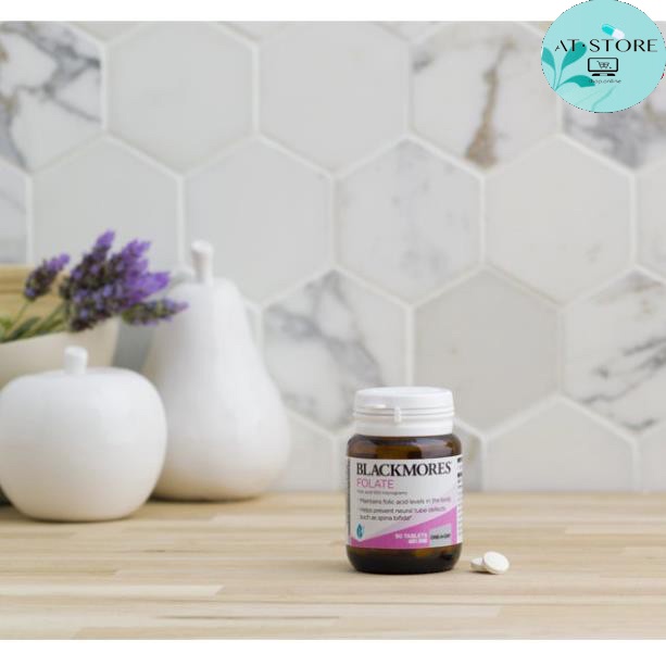Viên Uống Blackmores Folate 500mcg Cho Bà Bầu, 90 viên