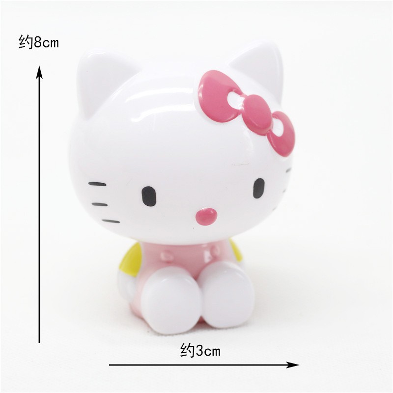 Phụ Kiện Trang Trí Bánh Kem Hình Mèo Hello Kitty Dễ Thương