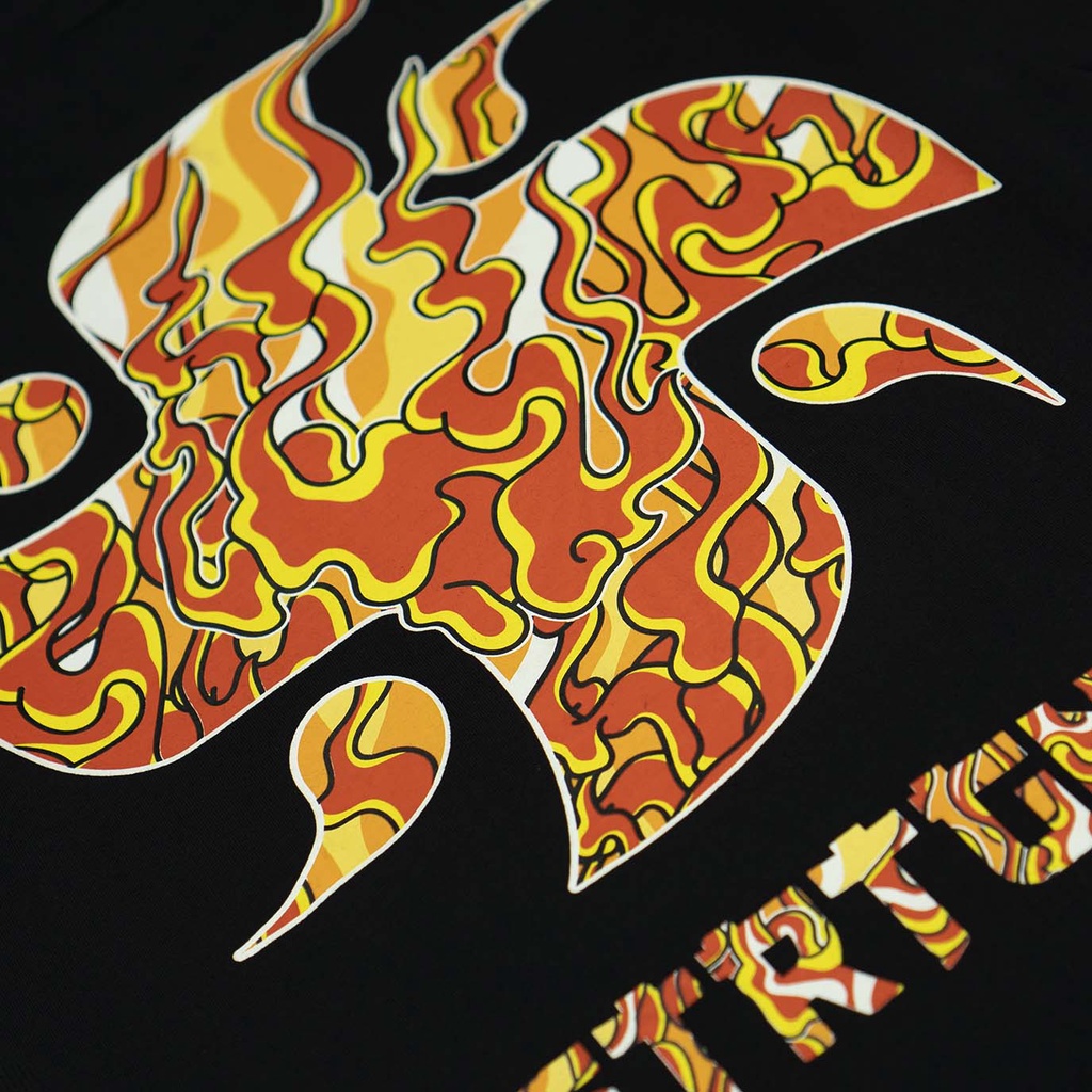 Áo thun Shuriken Fire - Đen - Street Gang