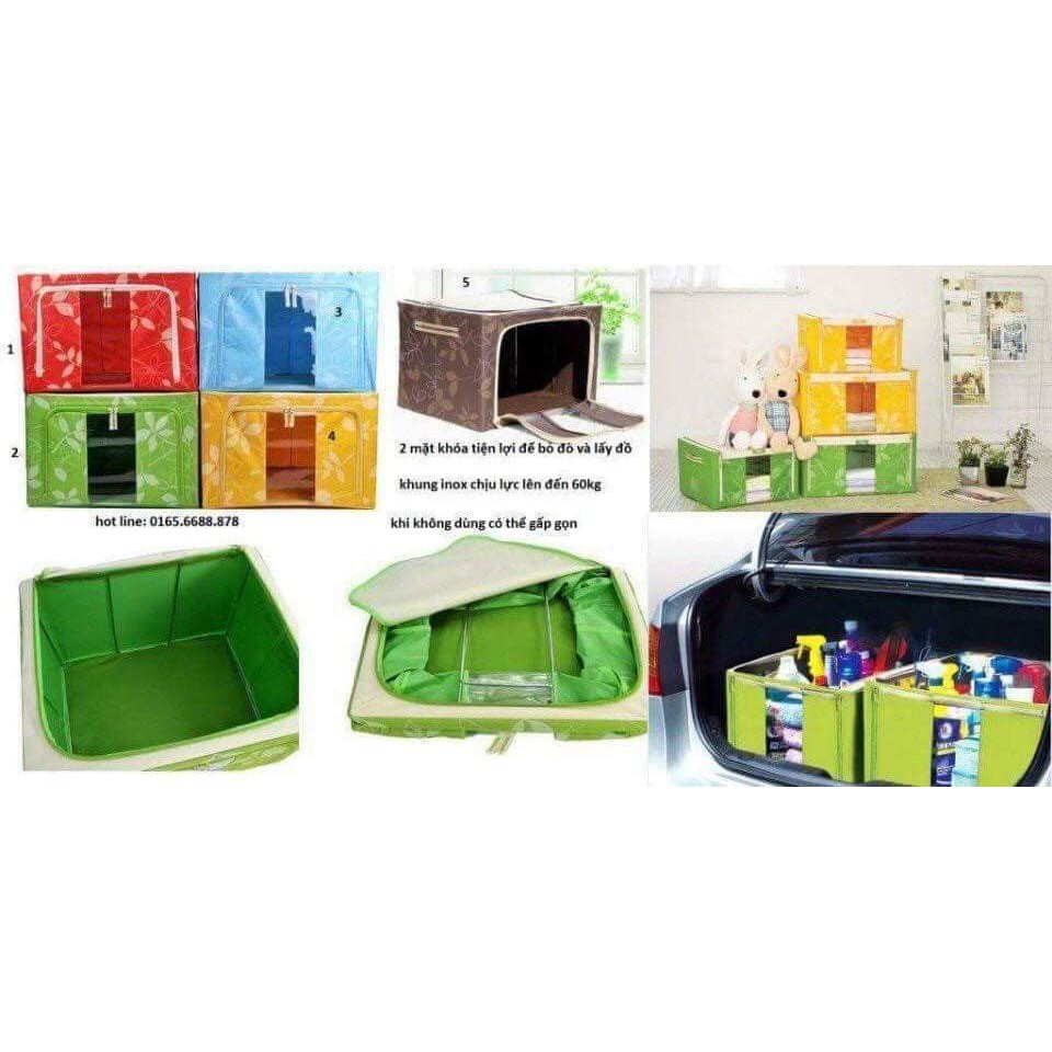 Túi vải khung thép cao cấp living box