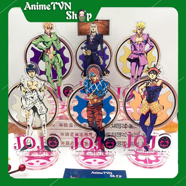 Tượng Mica Standee anime/manga JoJo no Kimyou na Bouken - Nhựa Cứng Acrylic In nhiều chi tiết sắc nét