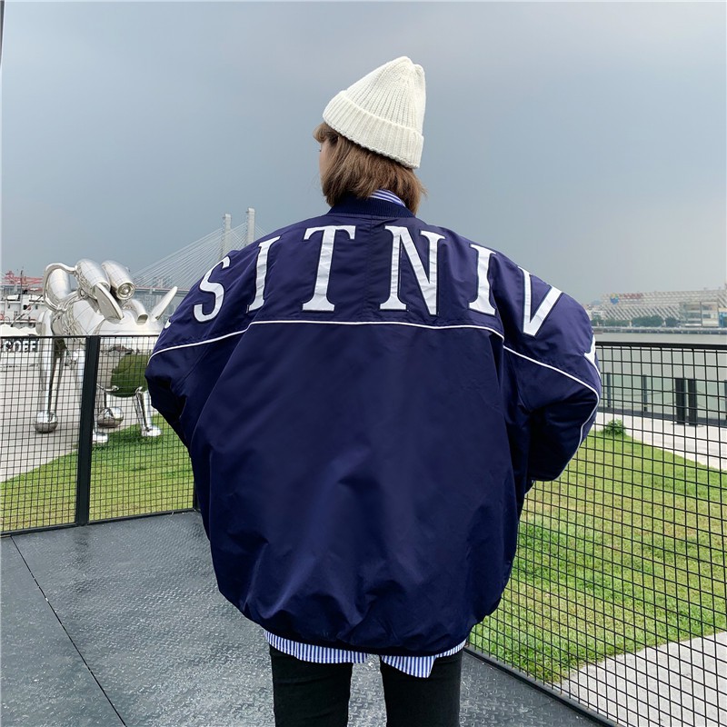 Áo khoác bomber lót nhung VERSI áo khoác Unisex hot trend_VIETSTAR
