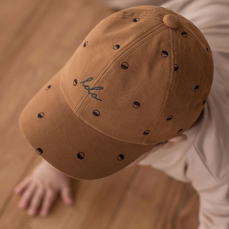 Mũ Lưỡi Trai Cotton Phong Cách Hip Hop Thời Trang Xuân Hè Có Thể Điều Chỉnh Cho Bé