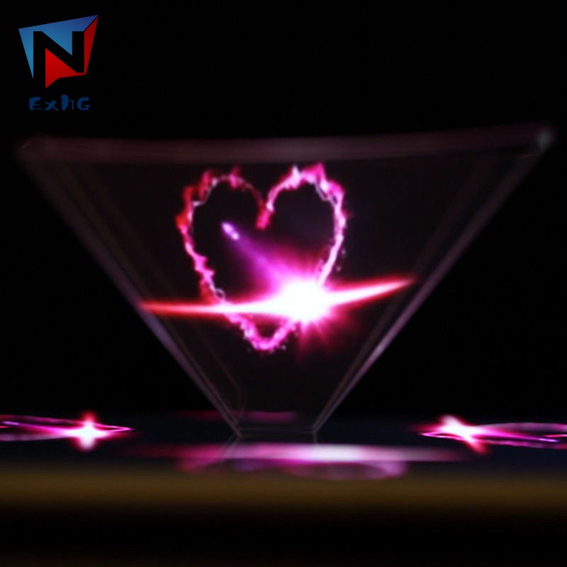 Máy chiếu 3D tạo hình kim tự tháp dành cho điện thoại thông minh