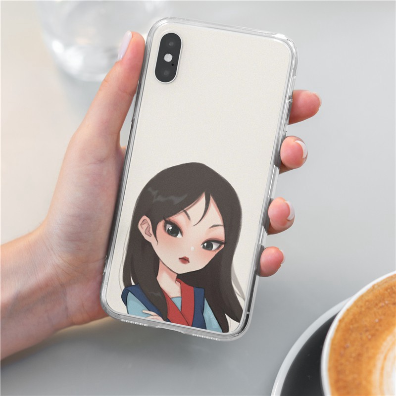 Ốp Điện Thoại Mềm Hình Công Chúa Disney As03 Cho Samsung Galaxy S20 S10 Plus S9 Plus S8 Plus S20 Ultra S10 E