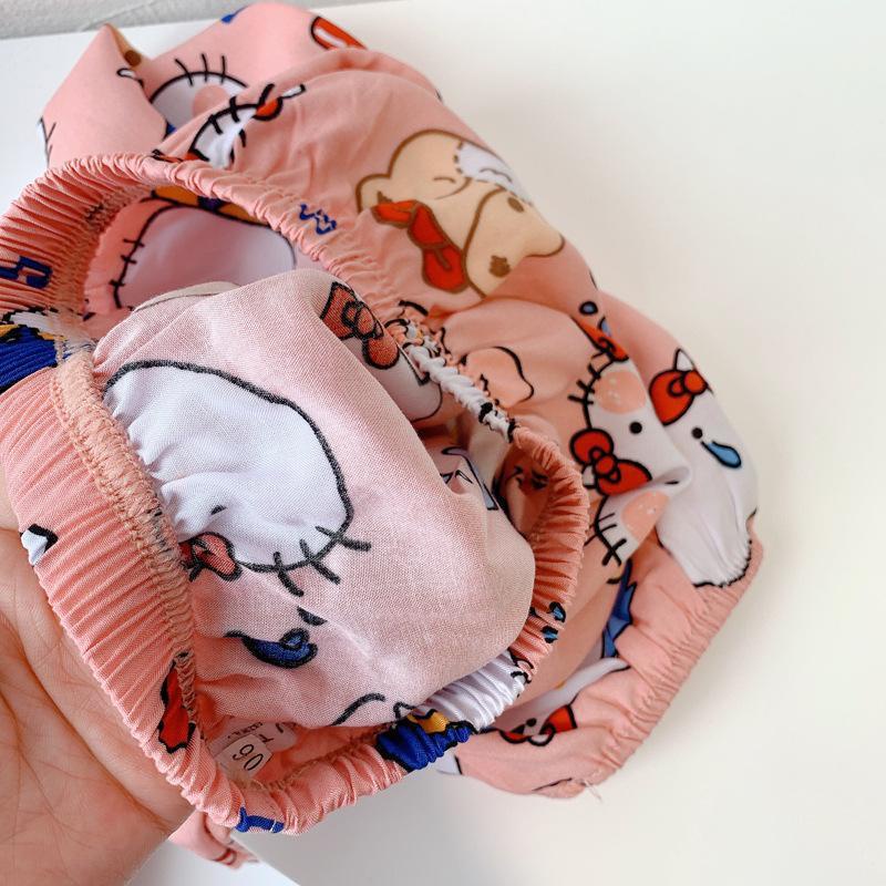 Quần Thể Thao Ống Rộng Thoáng Khí In Họa Tiết Hoạt Hình Cho Bé