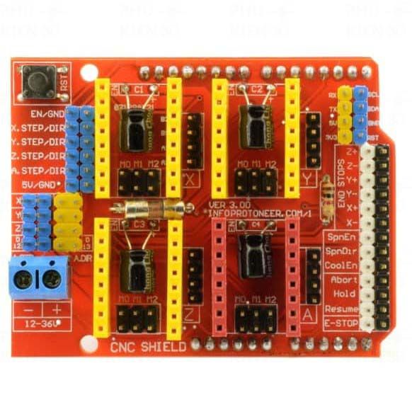 Mạch mở rộng điều khiển Arduino CNC Shield V3 | BigBuy360 - bigbuy360.vn