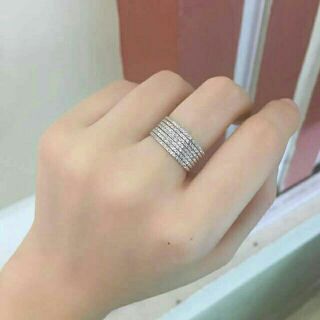 Nhẫn tuần bạc xi bạch kim💎📿
