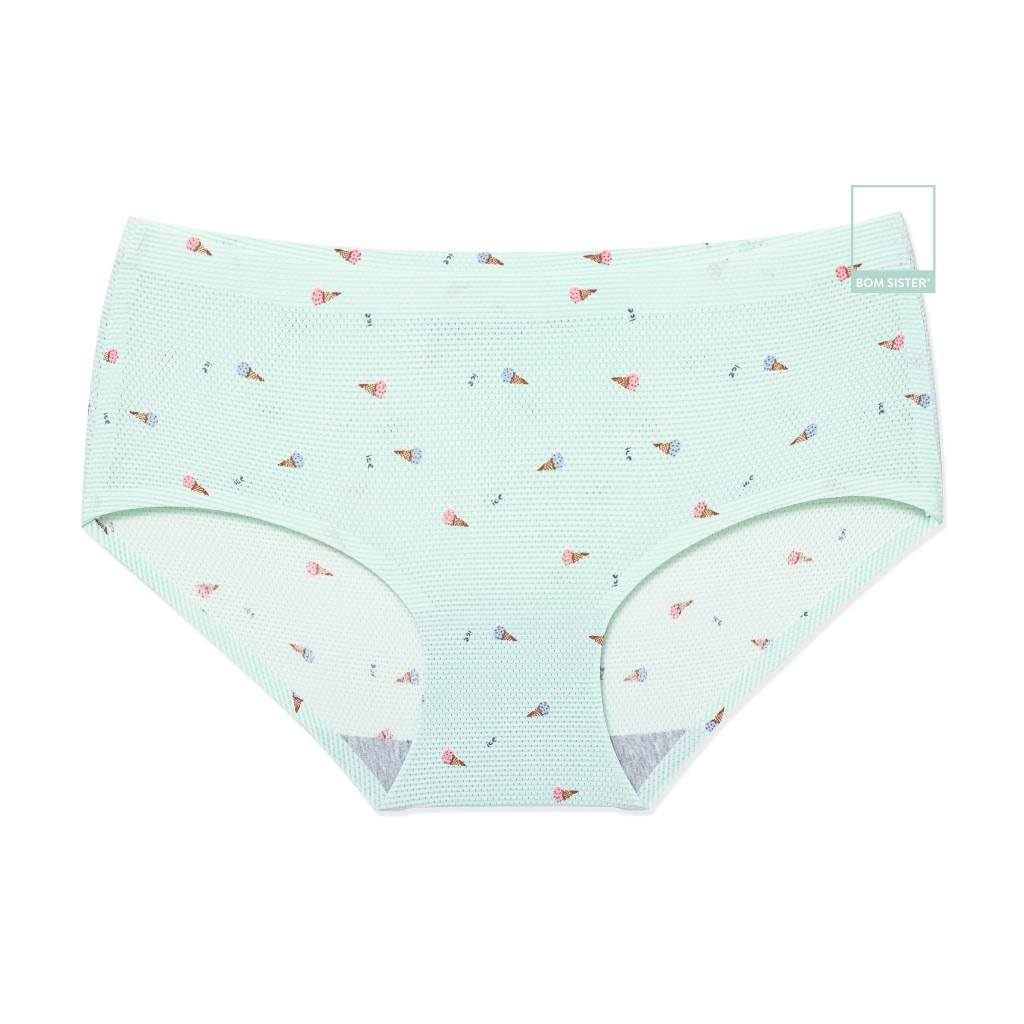 [Mã FAMALLT5 giảm 15% đơn 150k] Quần lót su đúc thông hơi ép viền hoạ tiết dễ thương phần 2 BOM SISTER Q5875 | BigBuy360 - bigbuy360.vn
