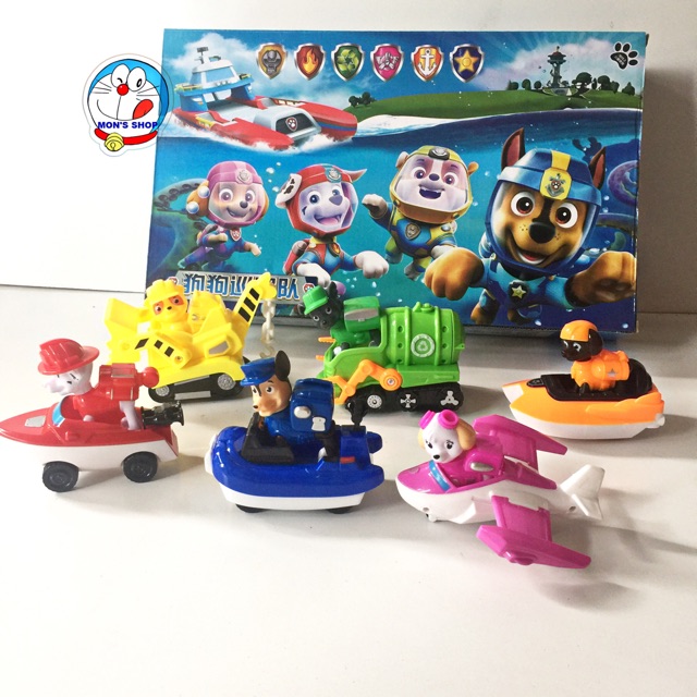 Đội 6 chú chó cứu hộ pawpatrol 9572 chạy trớn