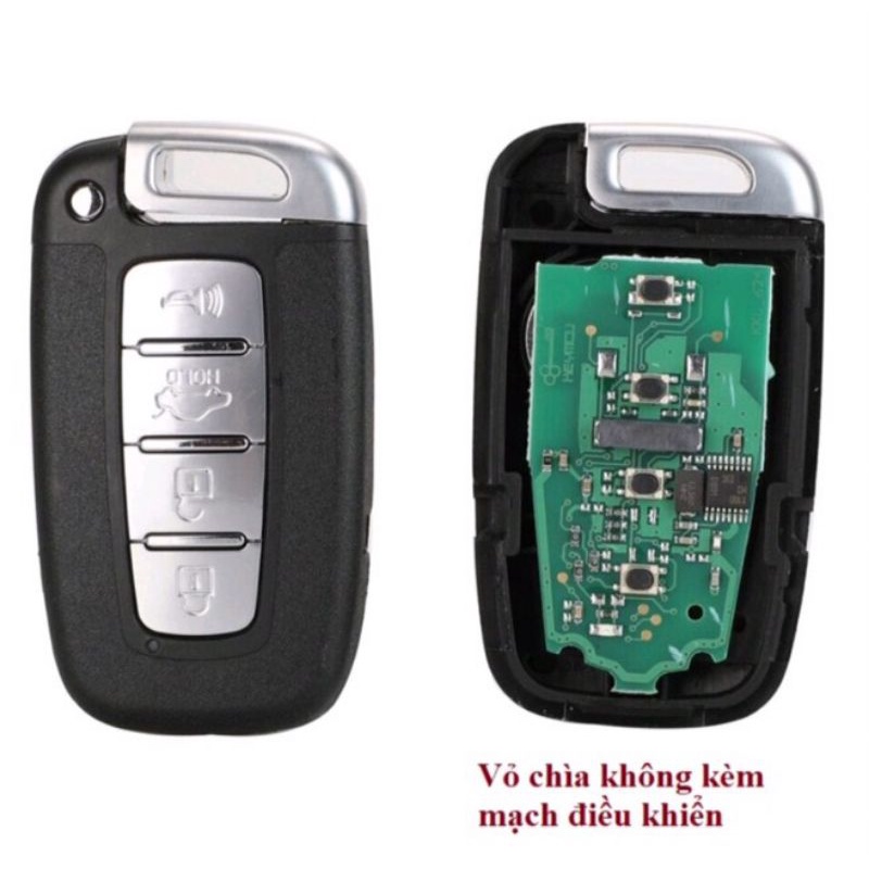 Vỏ chìa khóa KIA thông minh Smartkey  xe kia Forte , Cerato