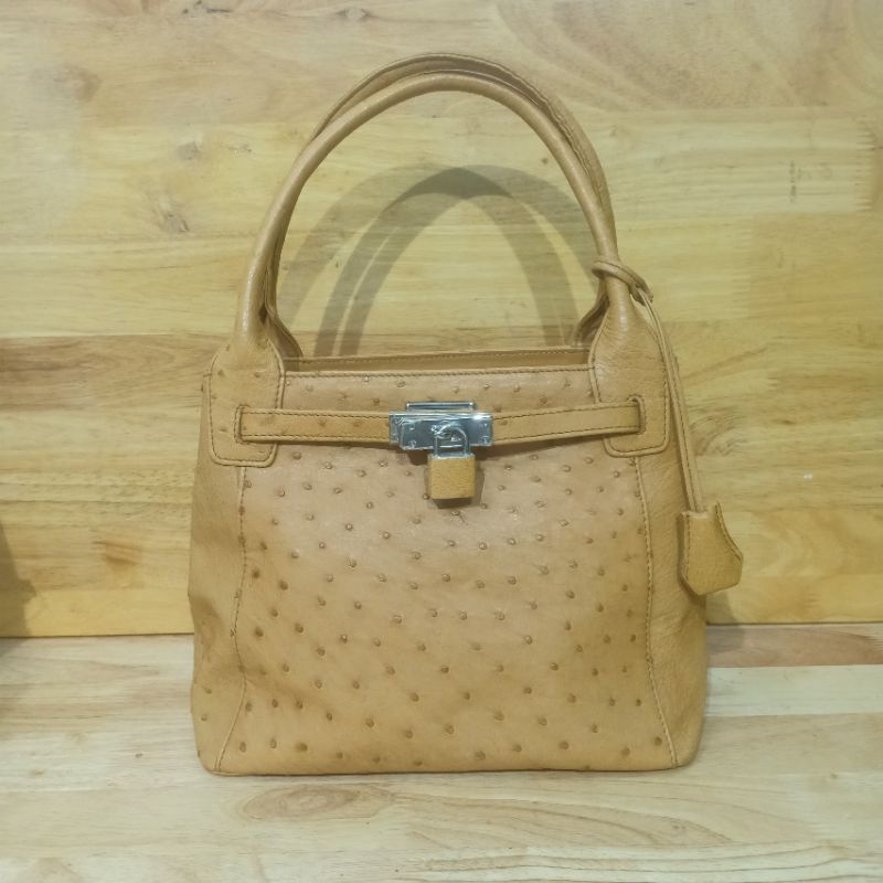 Túi xách da dieu da thật secondhand (túi si, đồ si, hàng thùng, uyen2hand vintage) 210318q