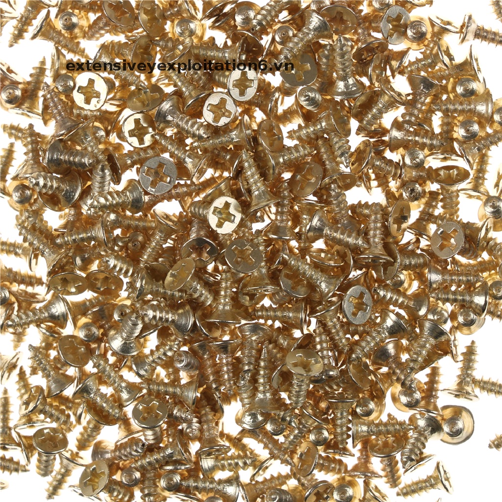 Vít ren đồng thau phẳng tự cắt tiện lợi