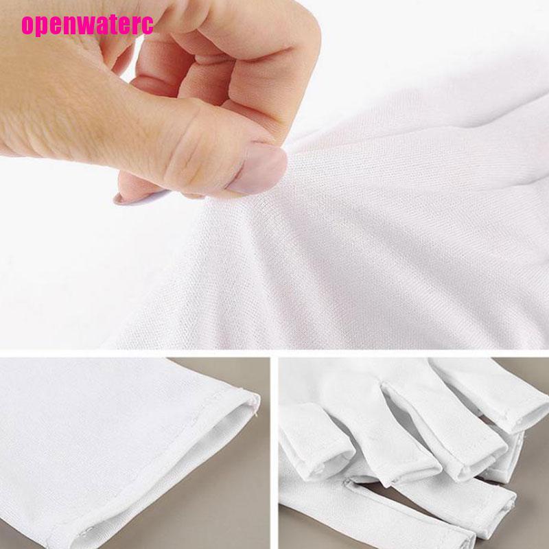 1 Đôi Găng Tay Chống Tia UV Không Ngón Có Đèn LED
